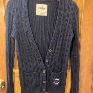 Sweater hollister cardigan small